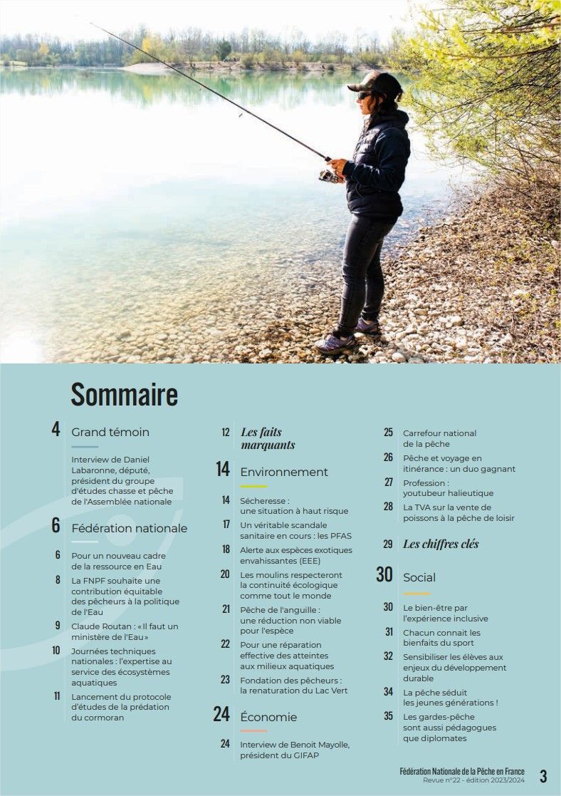 Sommaire - Pêche Mag n°22